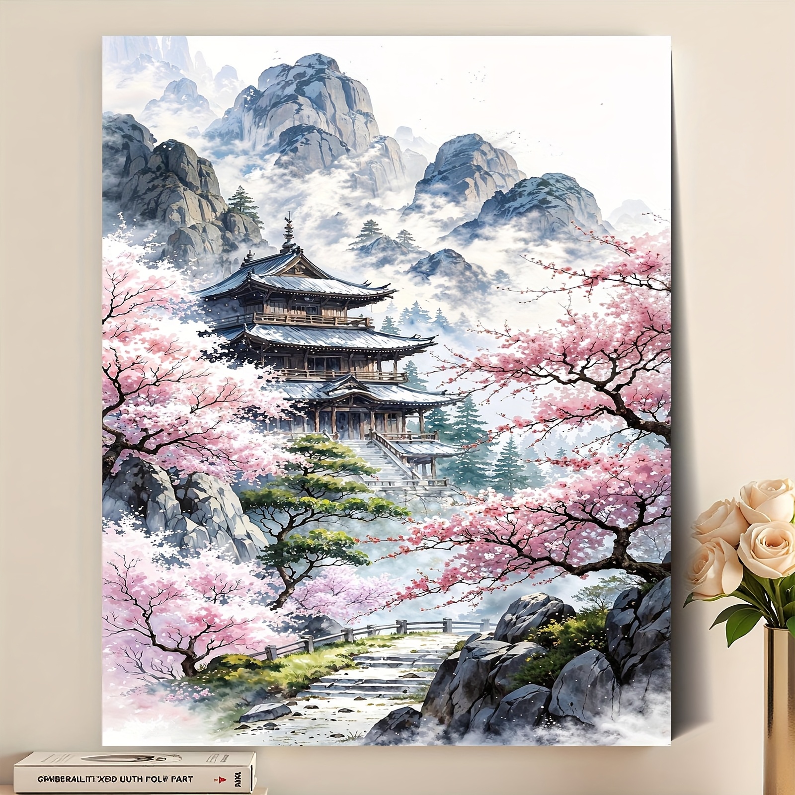 Japanese Lifestyle Game - Oil Painting By Numbers Japanese-style Ancient