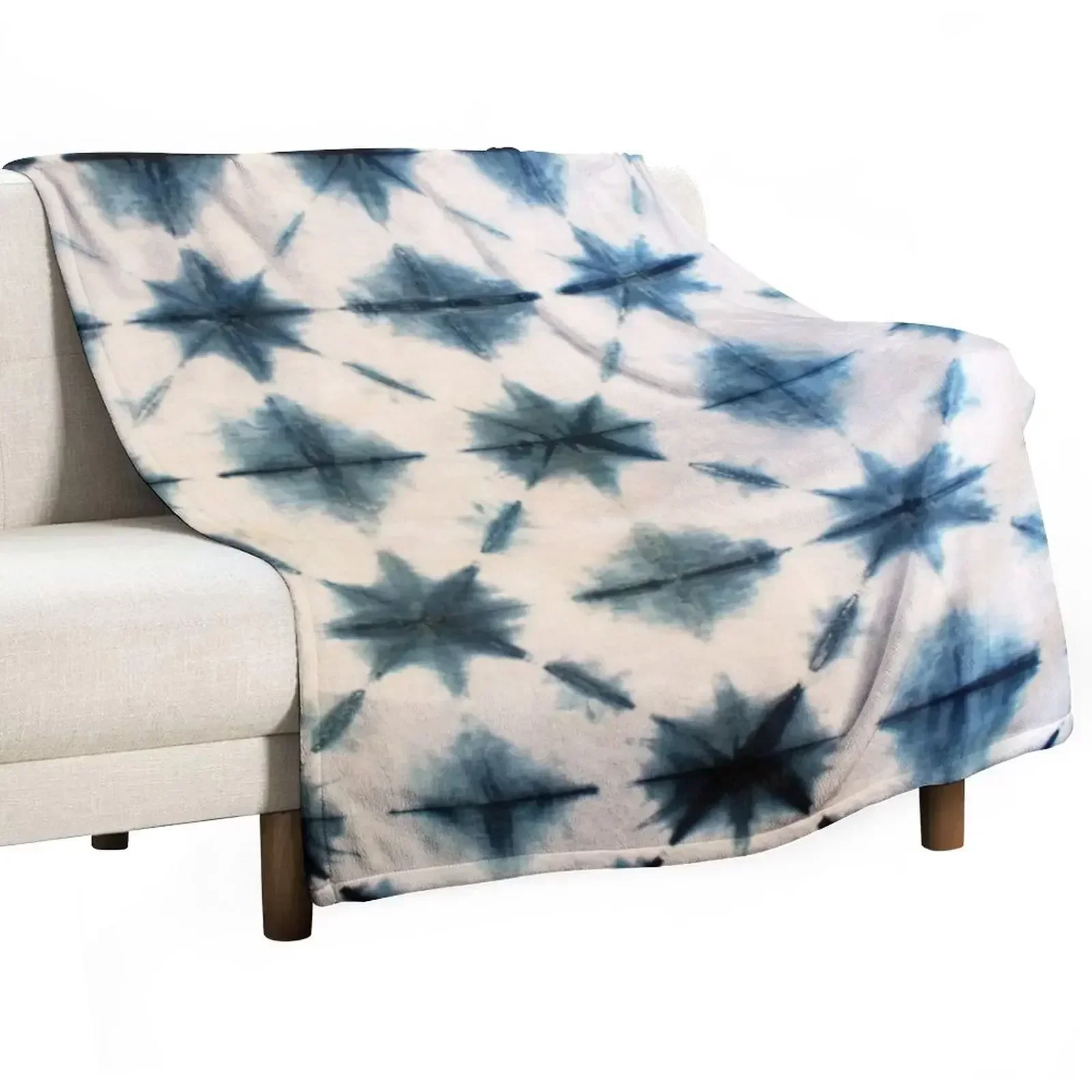Shibori Tie Dye, Indigo Throw  – Shibori Tie Dye Bewertung und Preis