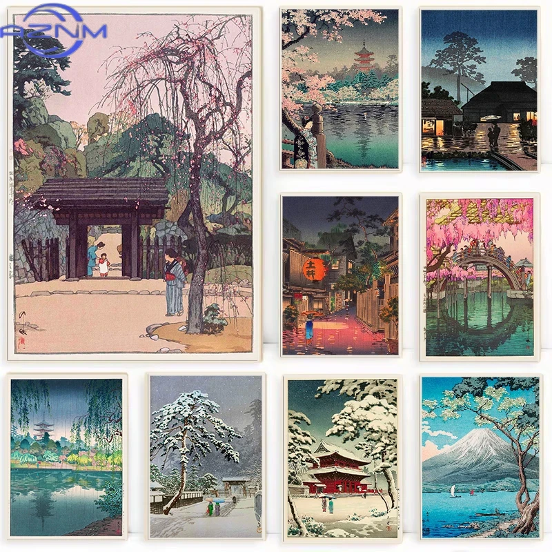 AZNM Retro Ukiyo-e Traditional – Japanese Lifestyle And Traditions Bewertung und Preis