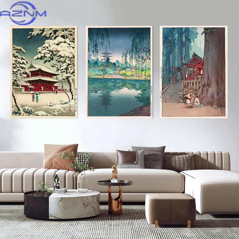 AZNM Retro Ukiyo-e Traditional – Japanese Lifestyle And Traditions Bewertung und Preis