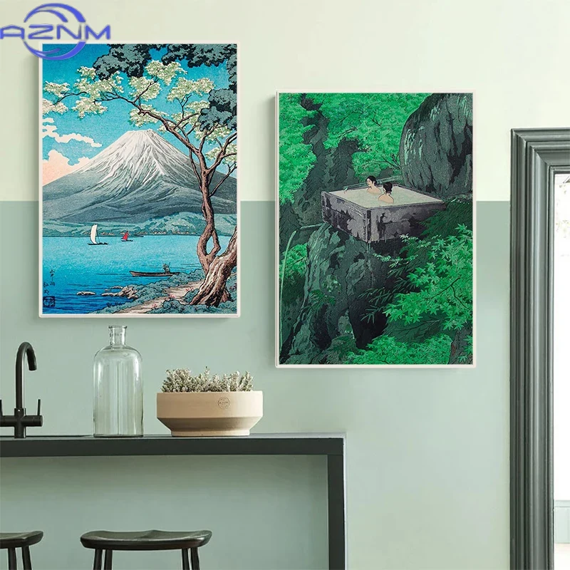 AZNM Retro Ukiyo-e Traditional – Japanese Lifestyle And Traditions Bewertung und Preis