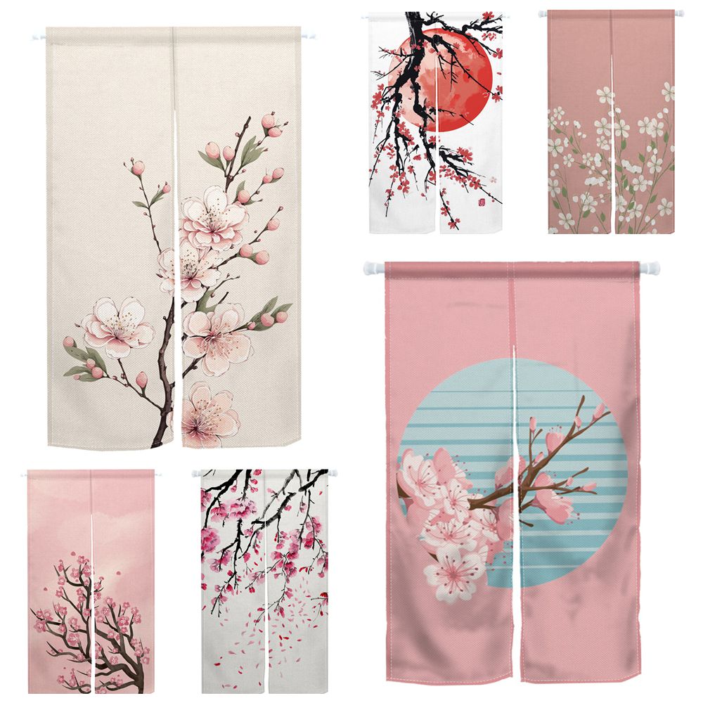 Cherry Blossom Door Curtain Ja – Noren Curtain Doorway Bewertung und Preis