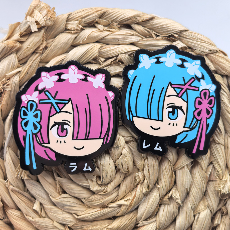 Ram Rem Metal Badges Anime Re: – Japan Lifestyle Bewertung und Preis