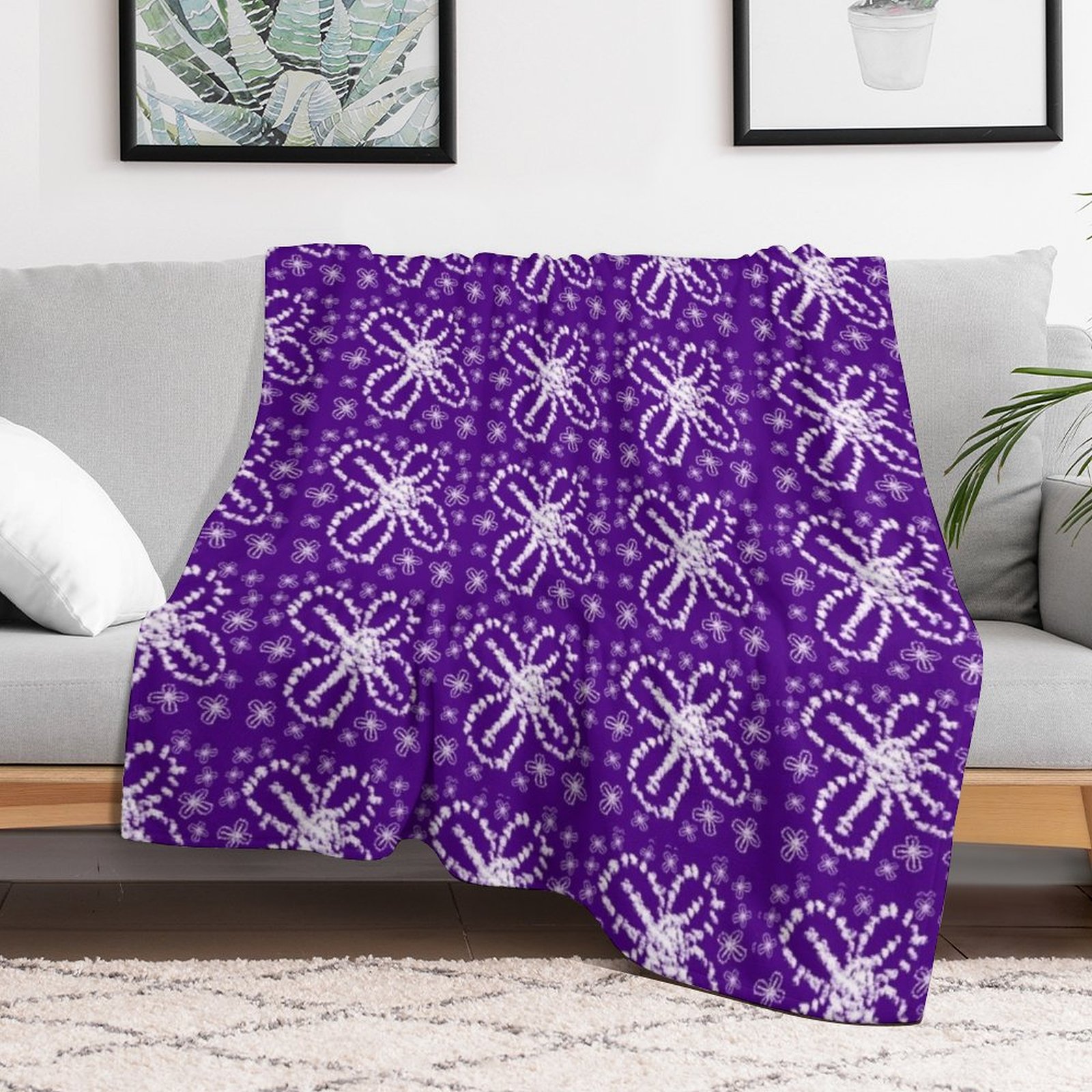 Modern Indigo Tie Dye Floral S – Shibori Tie Dye Bewertung und Preis