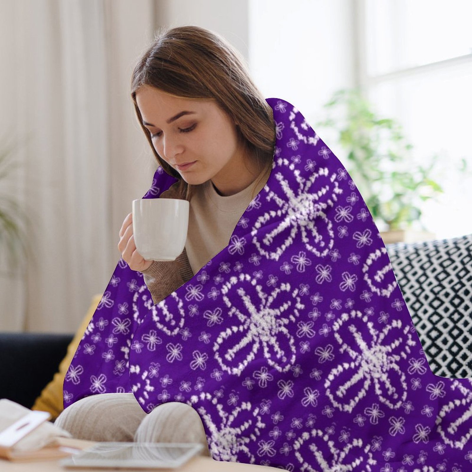 Modern Indigo Tie Dye Floral S – Shibori Tie Dye Bewertung und Preis