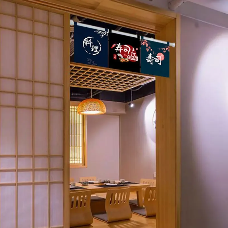Sushi Shop Adversing Flag Hang – Noren Curtain Doorway Bewertung und Preis