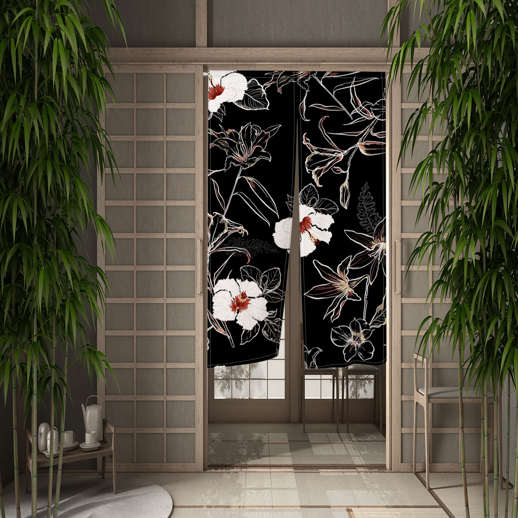 Japanese Luxury Door Curtains  – Noren Curtain Doorway Bewertung und Preis