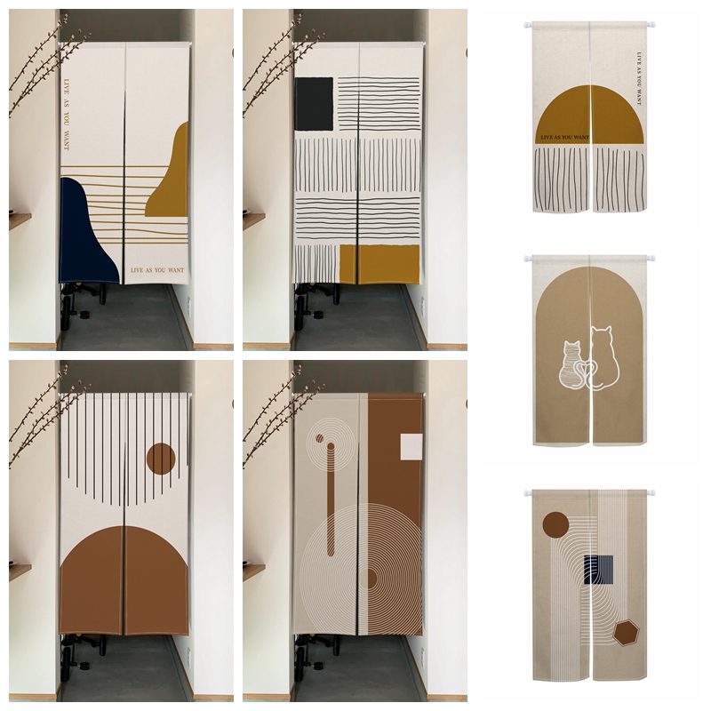 Modern Minimalist Noren Door C – Noren Curtain Doorway Bewertung und Preis