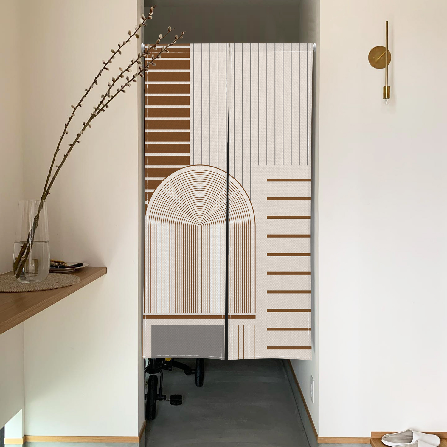 Modern Minimalist Noren Door C – Noren Curtain Doorway Bewertung und Preis