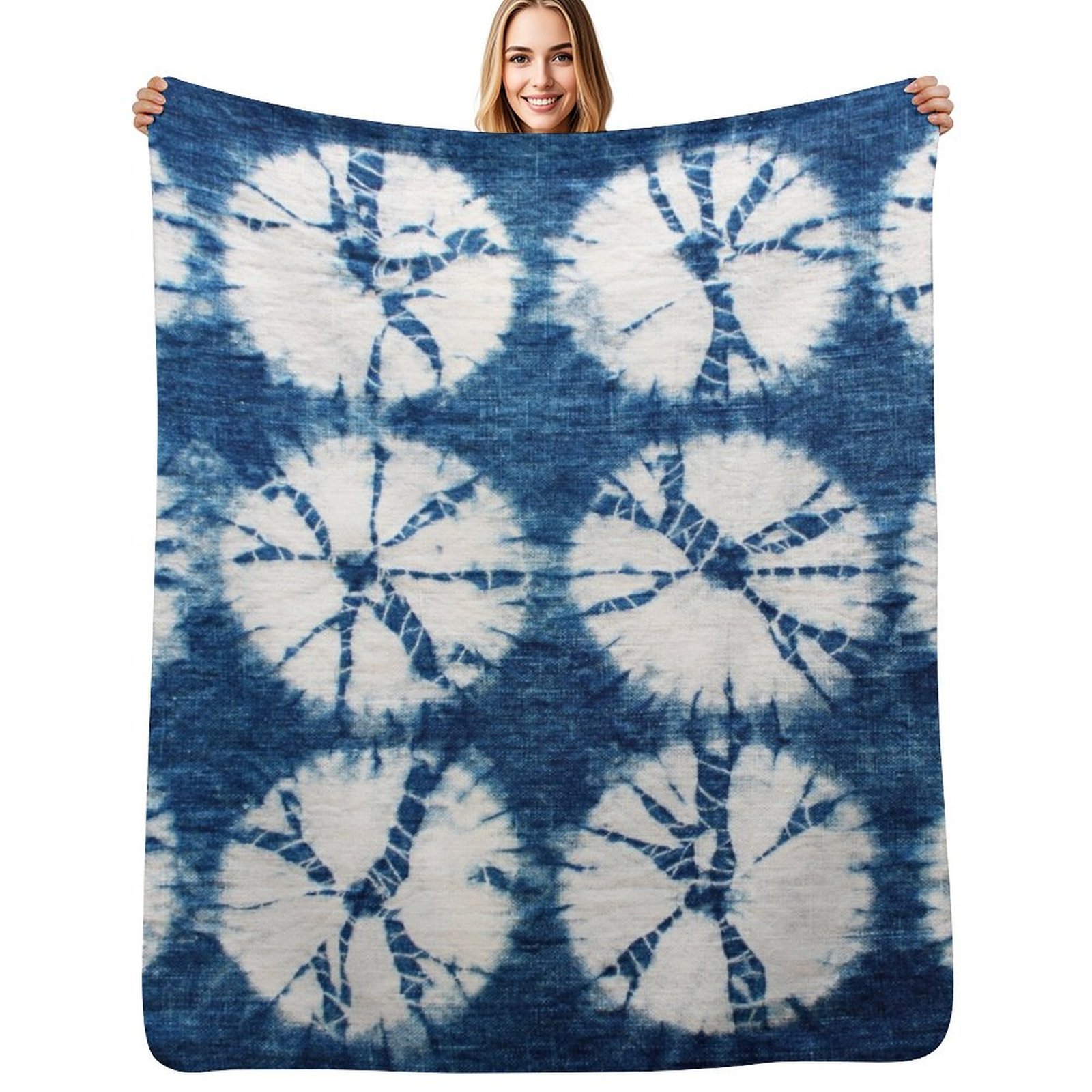 Shibori Circles, Indigo, Tie D – Shibori Tie Dye Bewertung und Preis