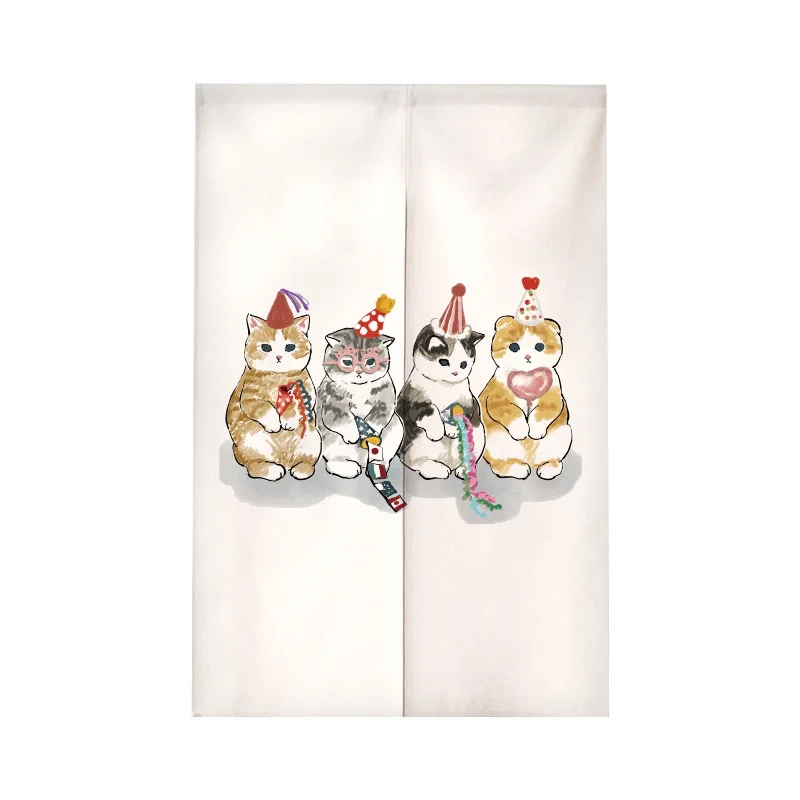 Funny Cat Japanese Door Curtai – Noren Curtain Doorway Bewertung und Preis