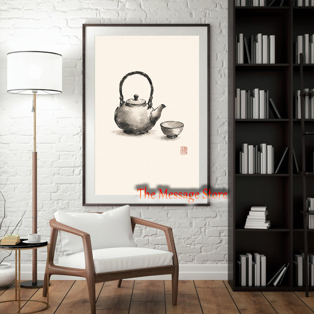 Japanese Teapot Art Minimalist – Japanese Lifestyle And Traditions Bewertung und Preis