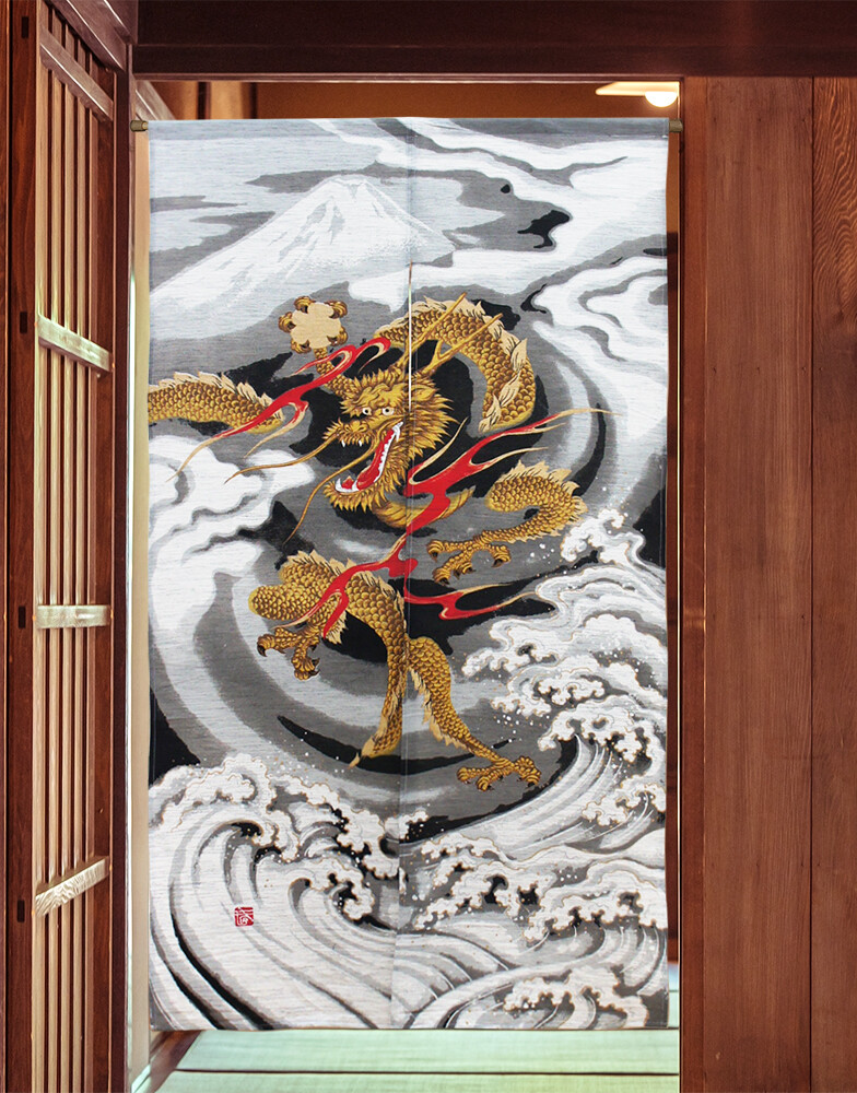 Traditional Chinese Dragon Fly – Noren Curtain Doorway Bewertung und Preis