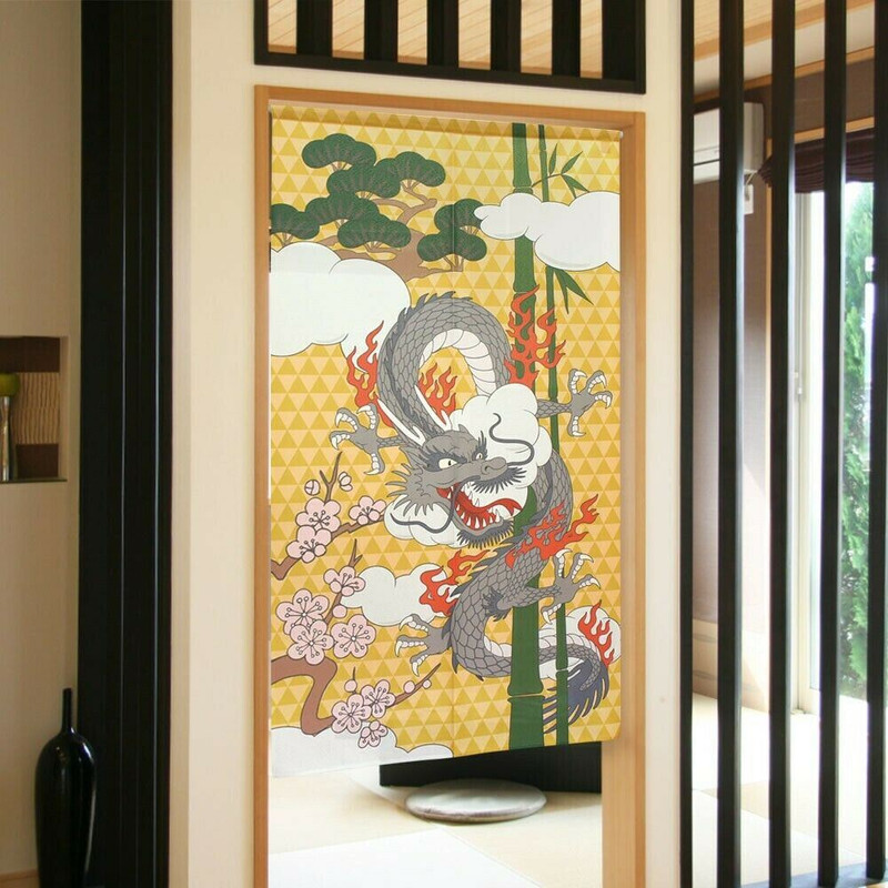 Traditional Chinese Dragon Fly – Noren Curtain Doorway Bewertung und Preis
