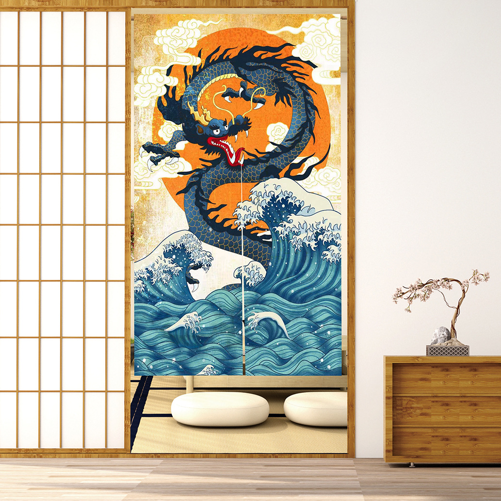Traditional Chinese Dragon Fly – Noren Curtain Doorway Bewertung und Preis