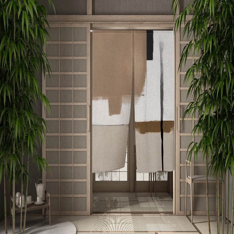 Abstract Graffiti Japanese Nor – Noren Curtain Doorway Bewertung und Preis