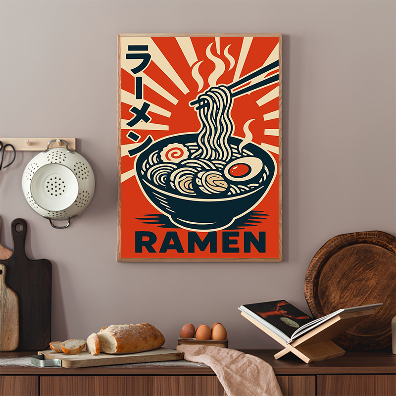 Vintage Style Japanese Food Po – Japanese Lifestyle And Traditions Bewertung und Preis