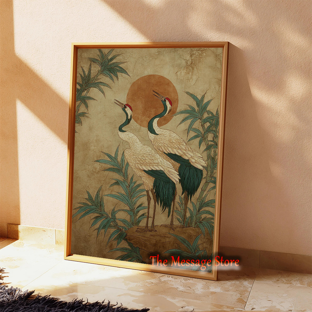 Traditional Nature Crane Birds – Japanese Lifestyle And Traditions Bewertung und Preis