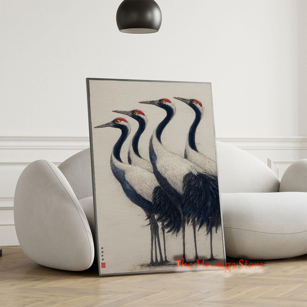 Traditional Nature Crane Birds – Japanese Lifestyle And Traditions Bewertung und Preis