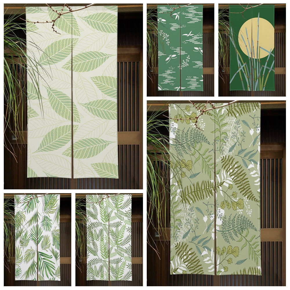 Tropical Plants Leaves Partiti – Noren Curtain Doorway Bewertung und Preis