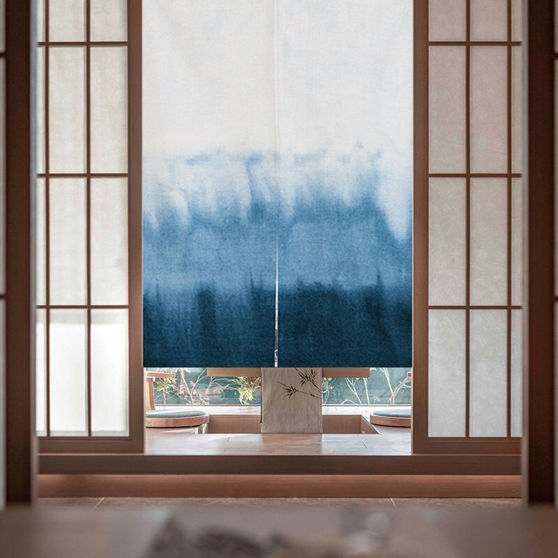 Indigo Japanese Door Curtain S – Shibori Tie Dye Bewertung und Preis
